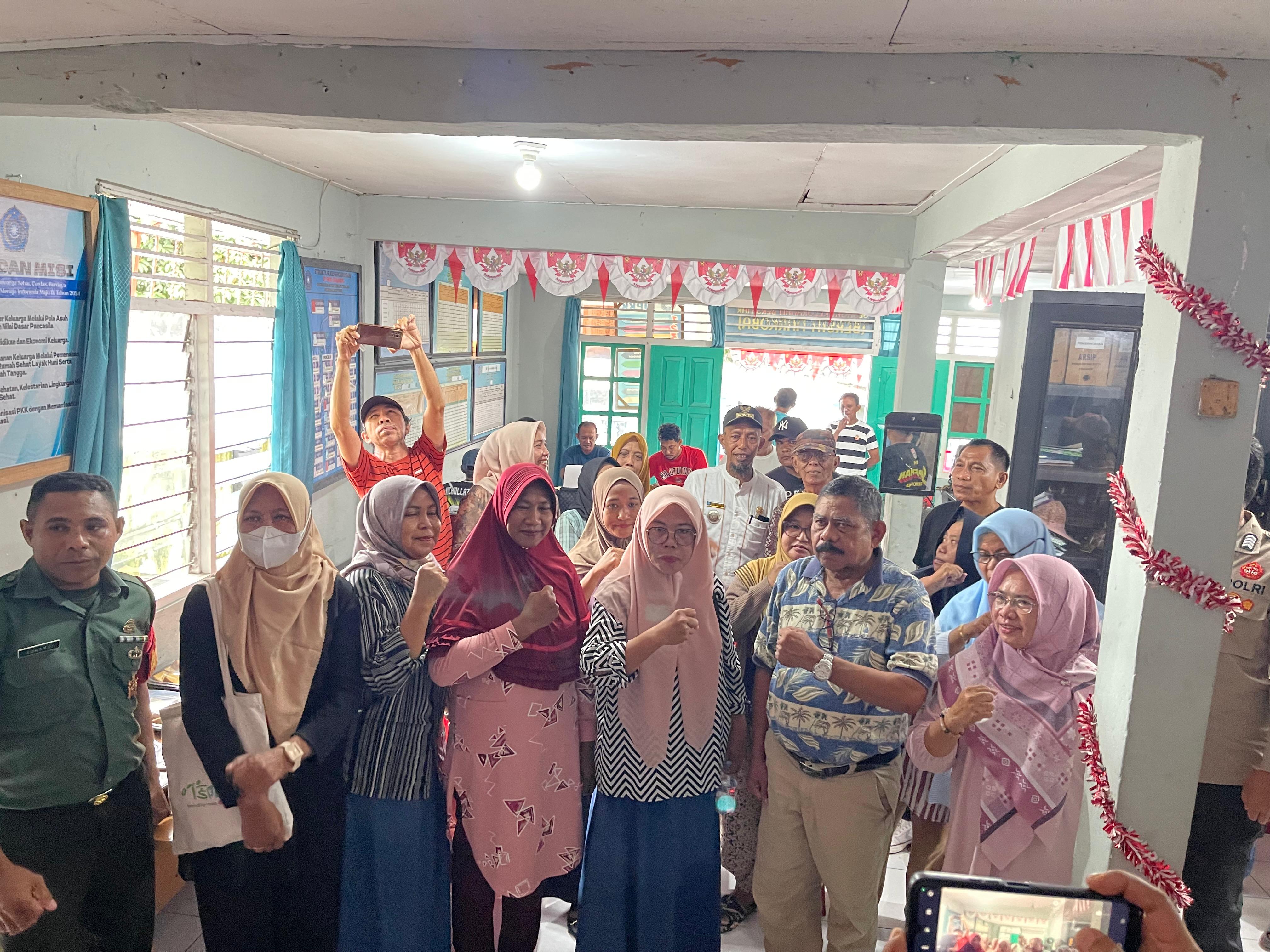 Sosialisasi Pembentukan Koperasi Merah Putih di Kelurahan Stadion, Ternate Tengah